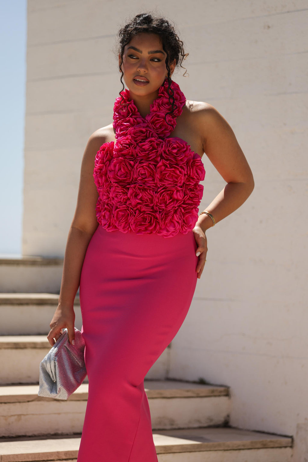 Vestido Mykonos - Rosa