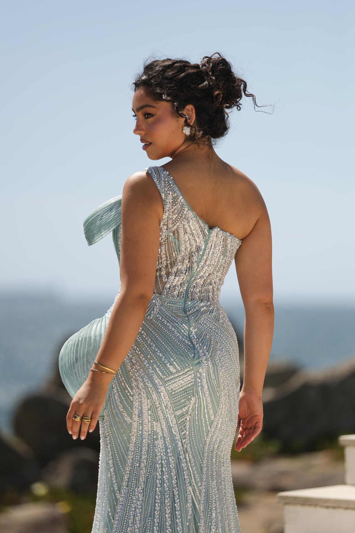 Vestido Washington - Verde Agua
