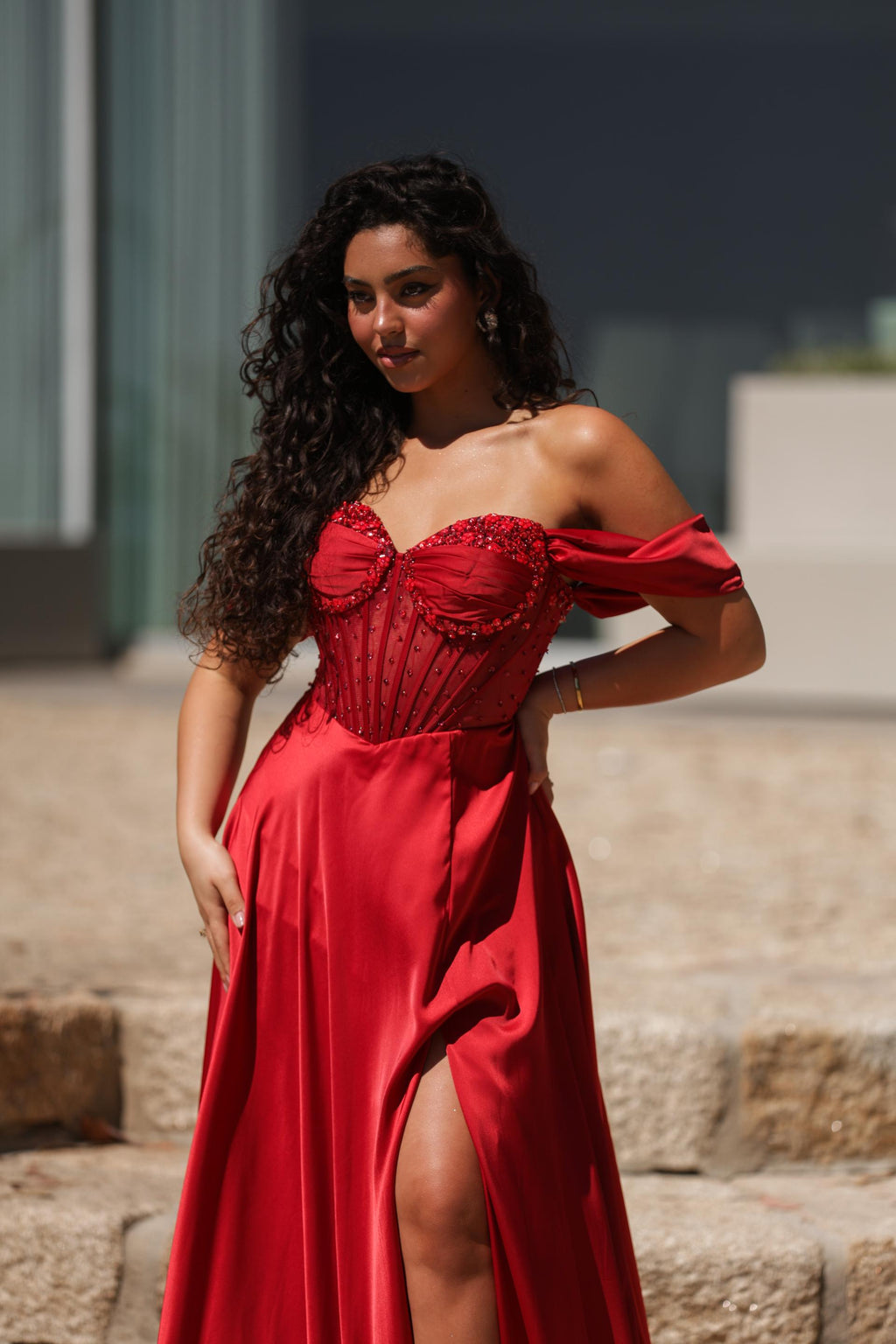 Vestido Nice - Vermelho