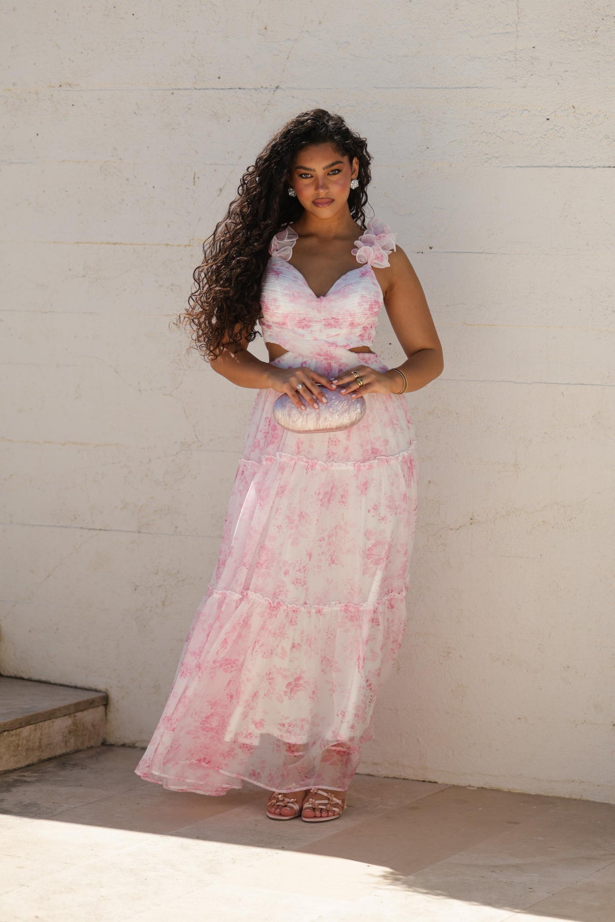 Clutch Valentina - Rosa bébe