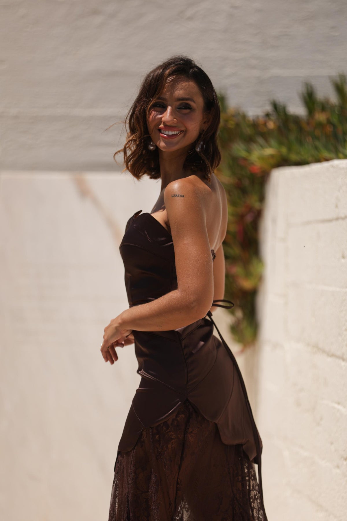 Vestido Cabo Verde - Castanho