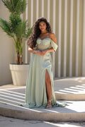 Vestido Nice -  Verde Água