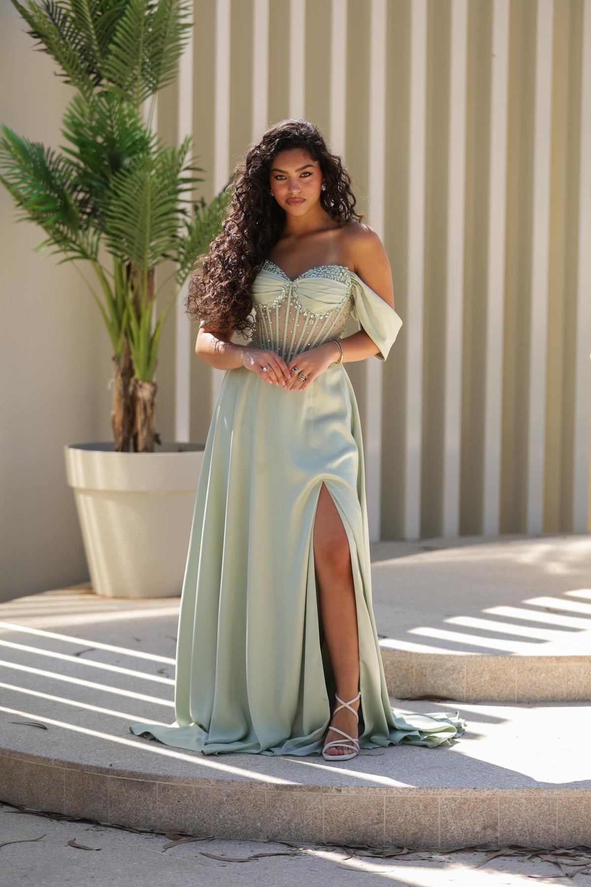 Vestido Nice -  Verde Água