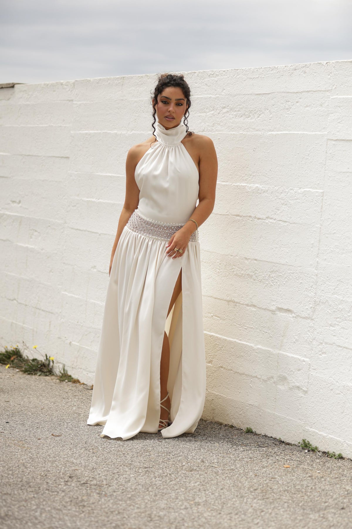 Vestido Marraquexe - Branco Pérola