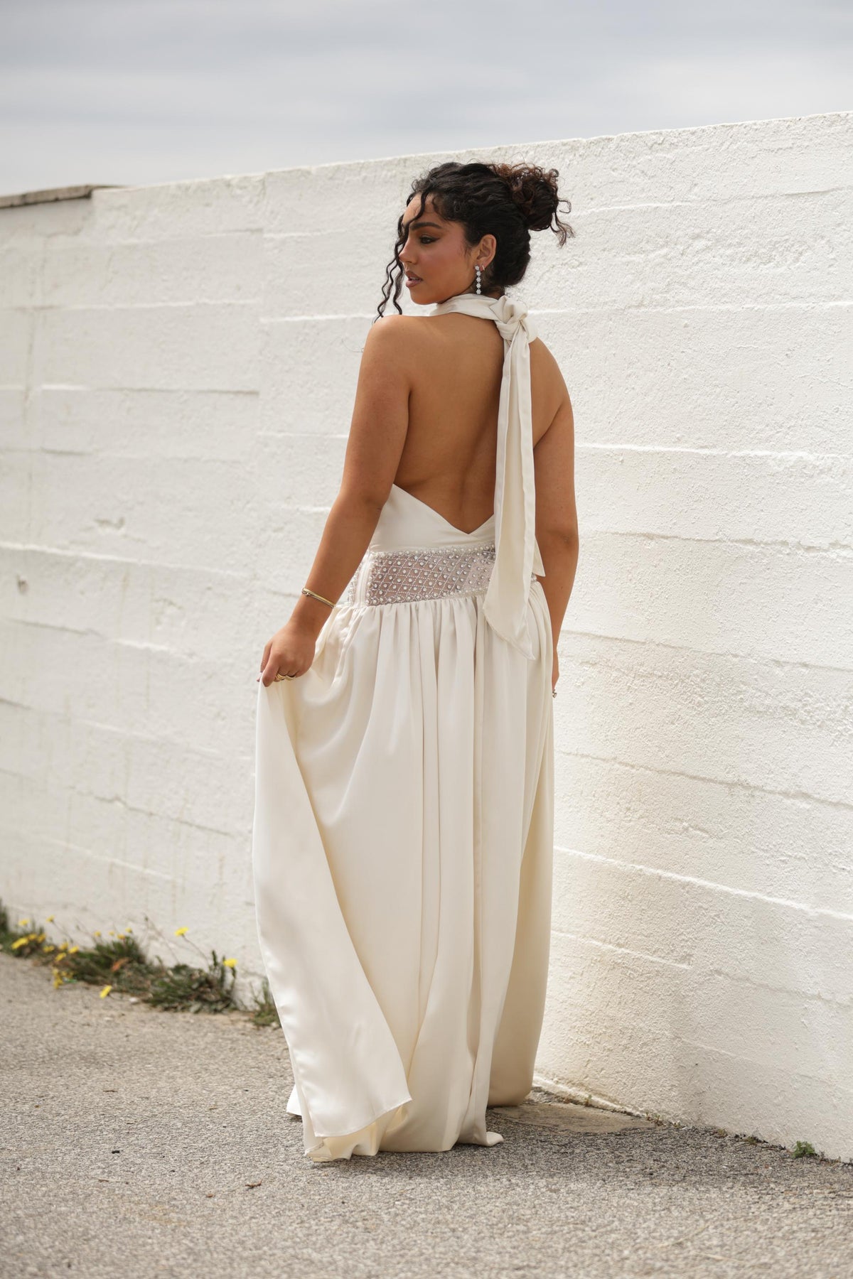 Vestido Marraquexe - Branco Pérola
