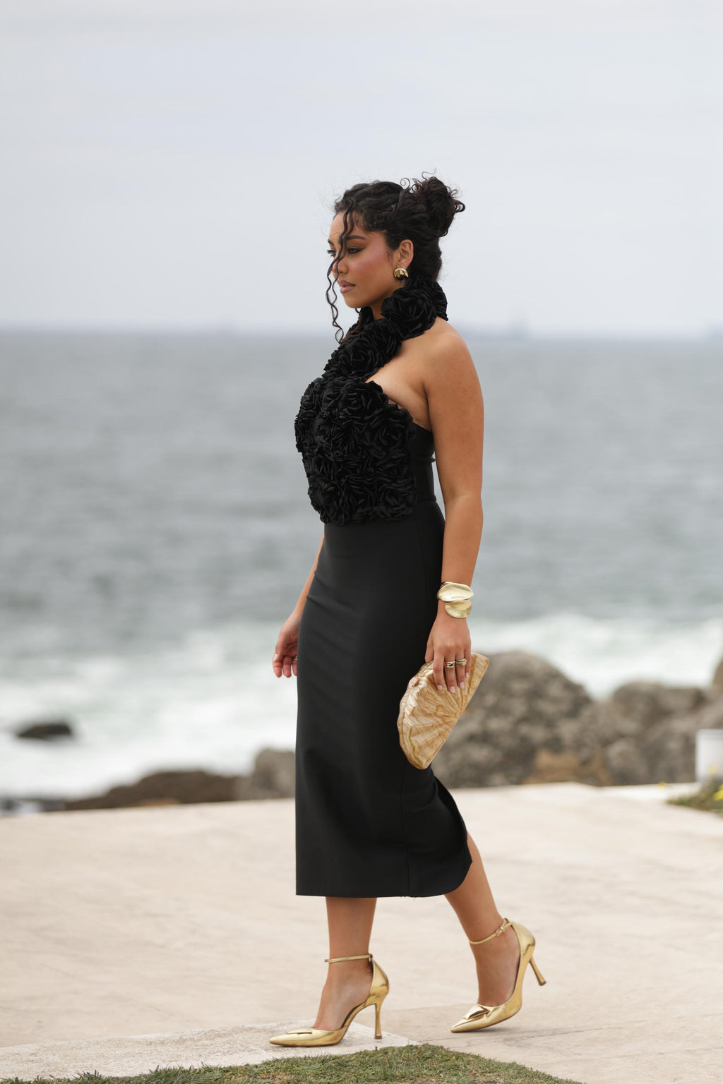 Vestido Mykonos - Preto