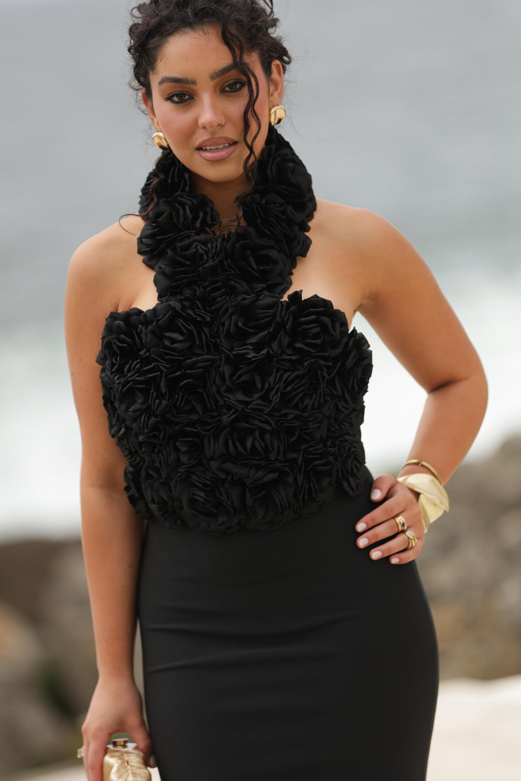Vestido Mykonos - Preto