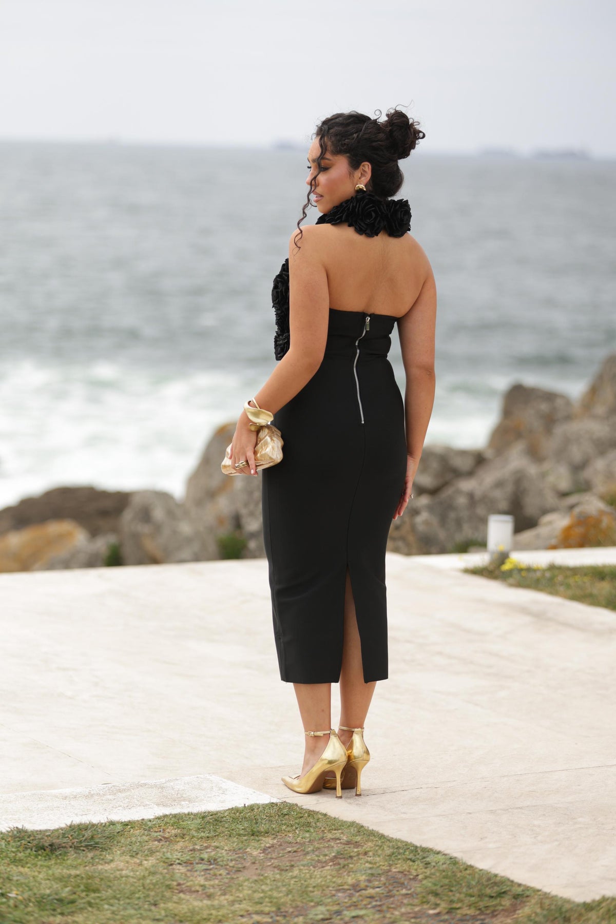 Vestido Mykonos - Preto