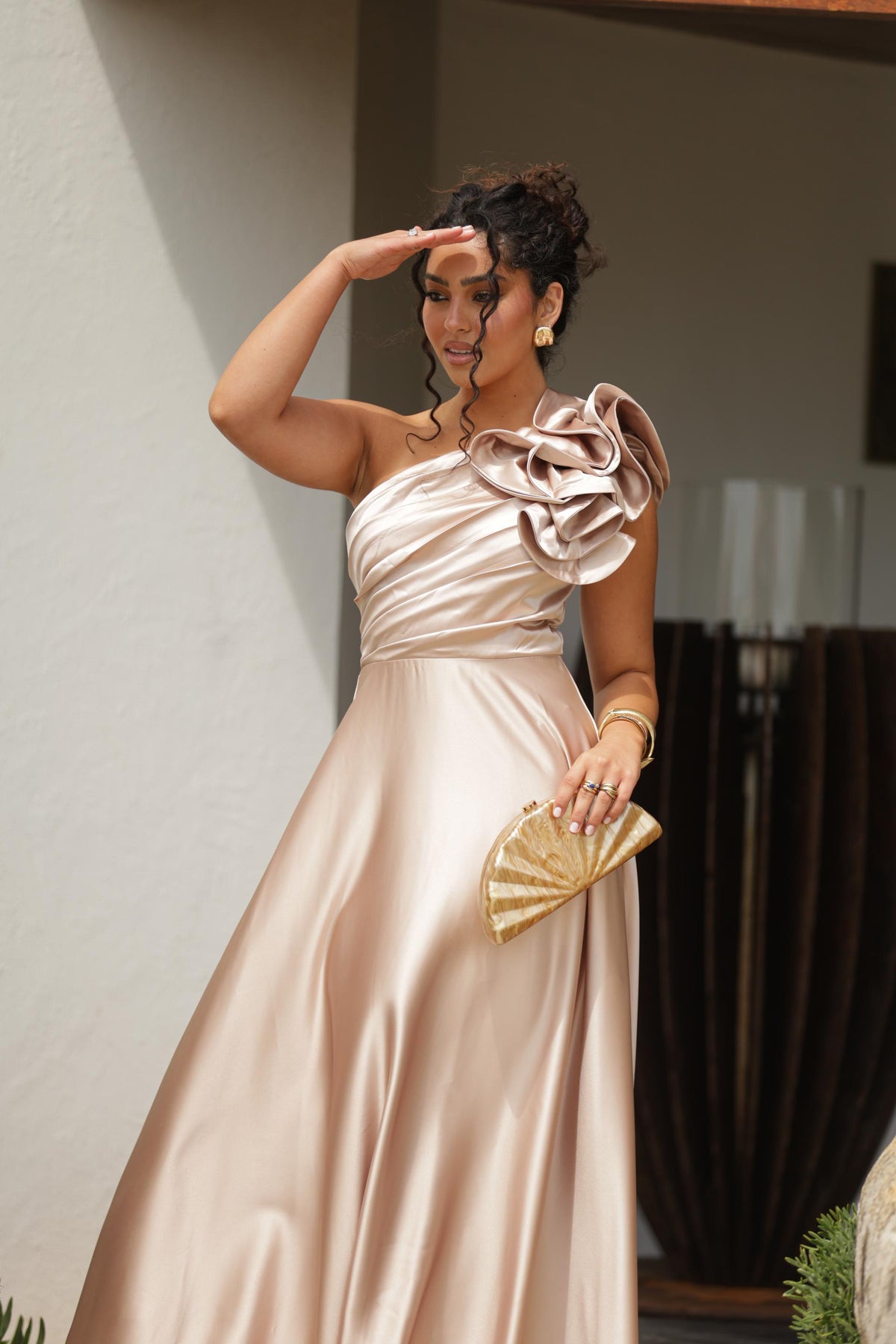 Vestido Oslo - Champagne