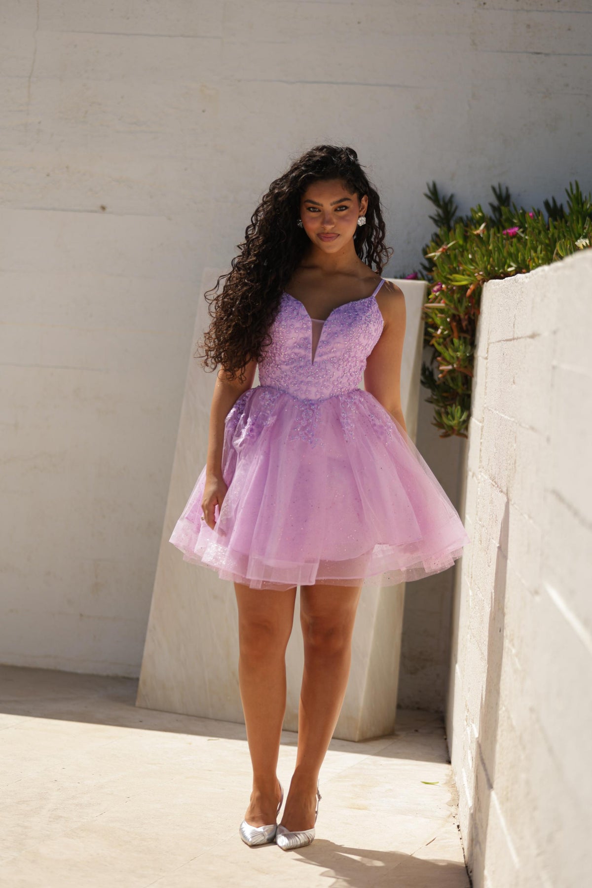 Vestido Bella - Lilás