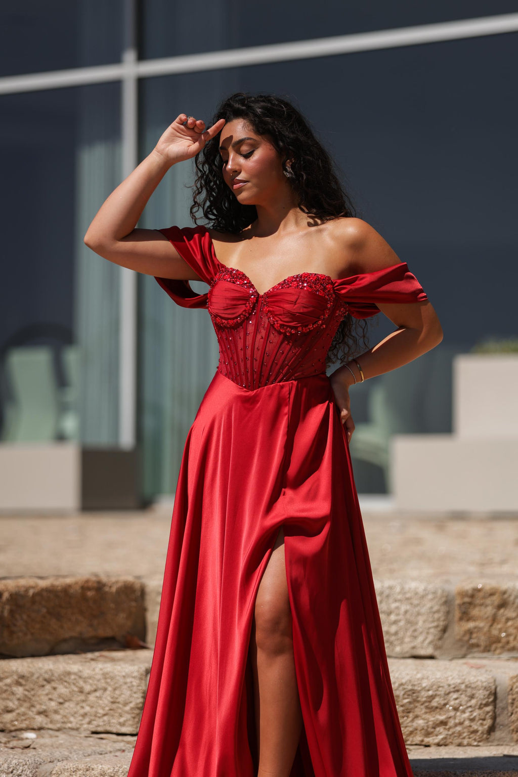 Vestido Nice - Vermelho