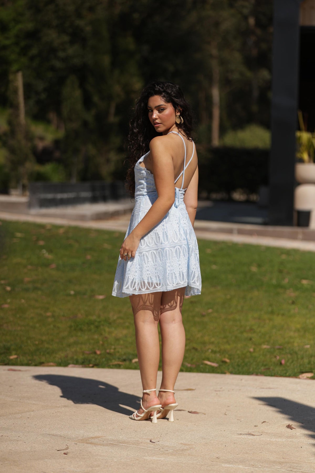 Vestido Tóquio - Azul Bebé