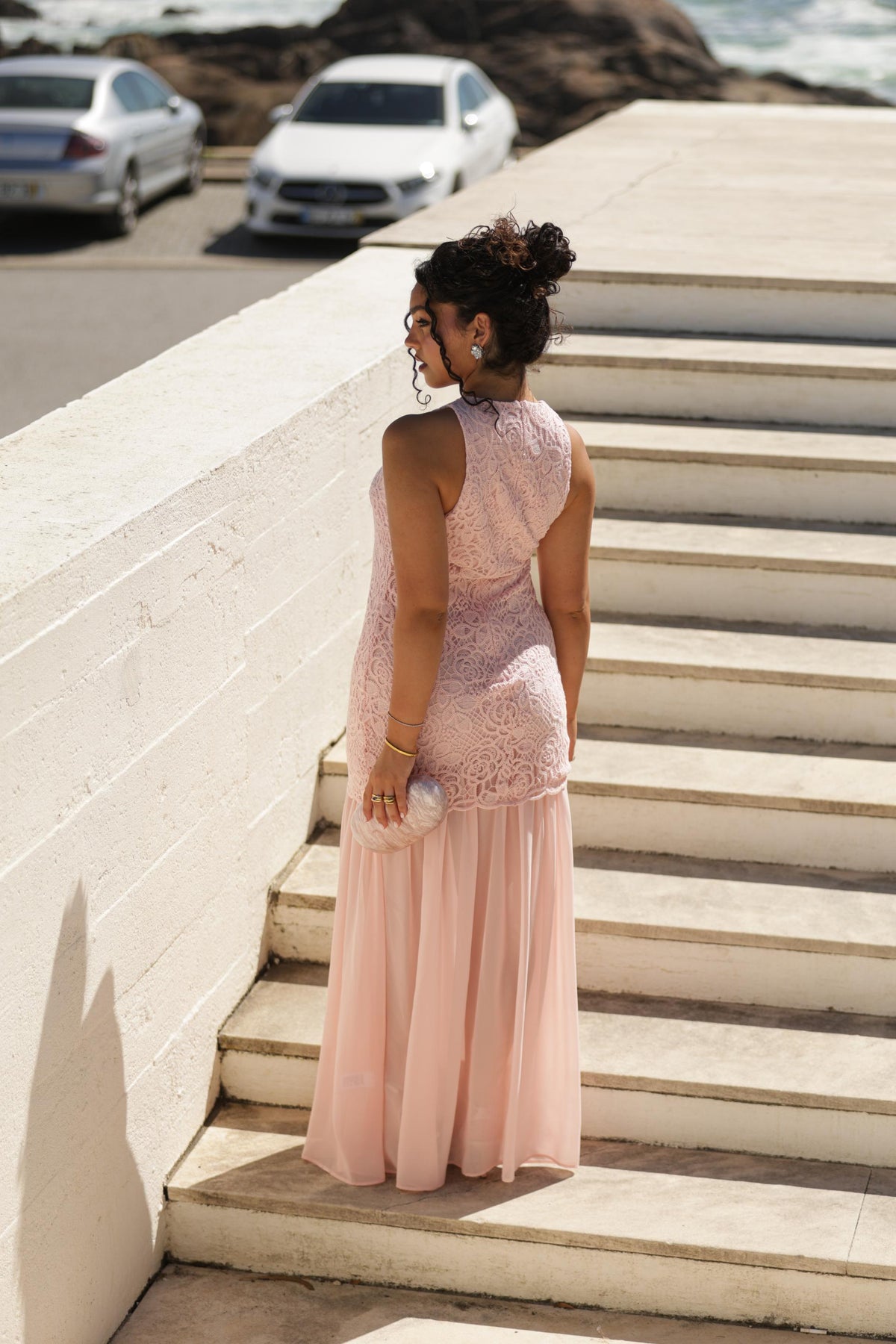 Vestido Serena - Rosa