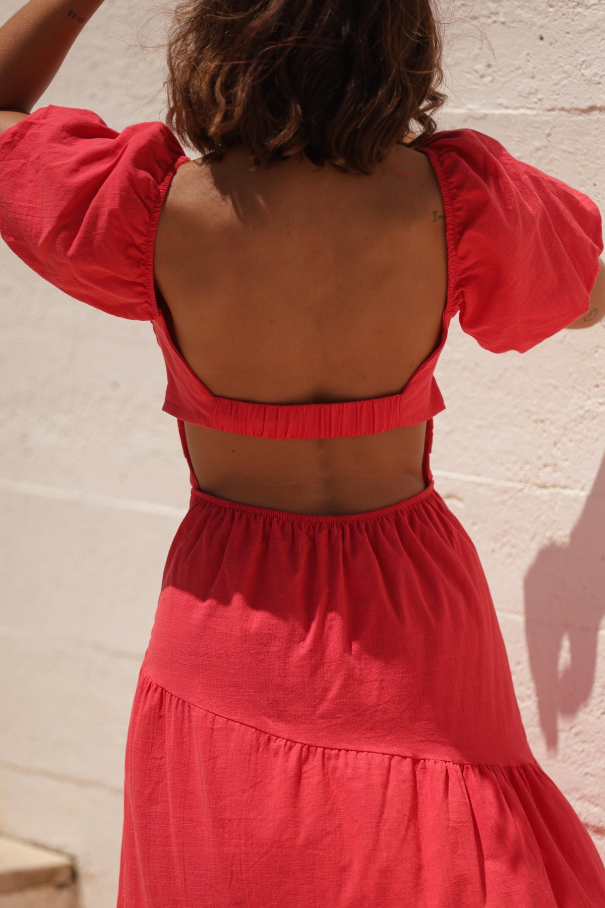 Vestido Florida - Vermelho