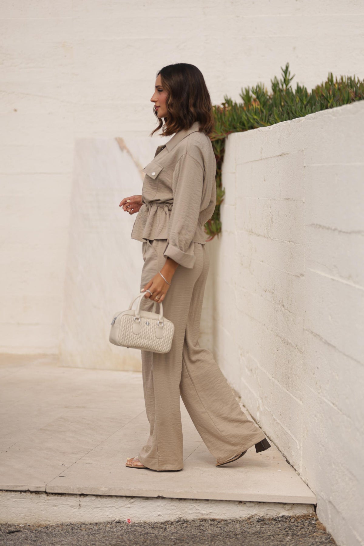 Conjunto Maya Taupe