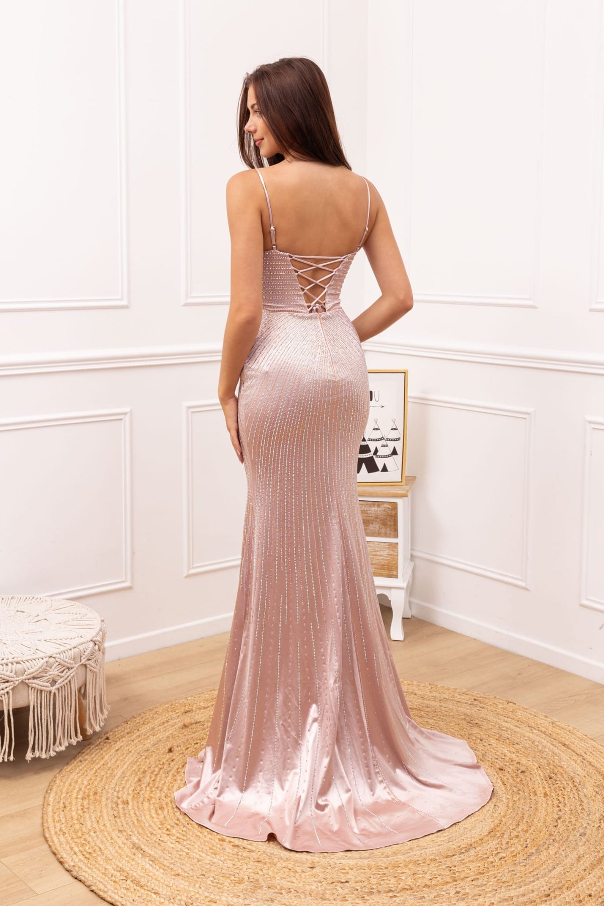 Vestido New York - Rosa Nude