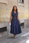 Vestido Denim Capri