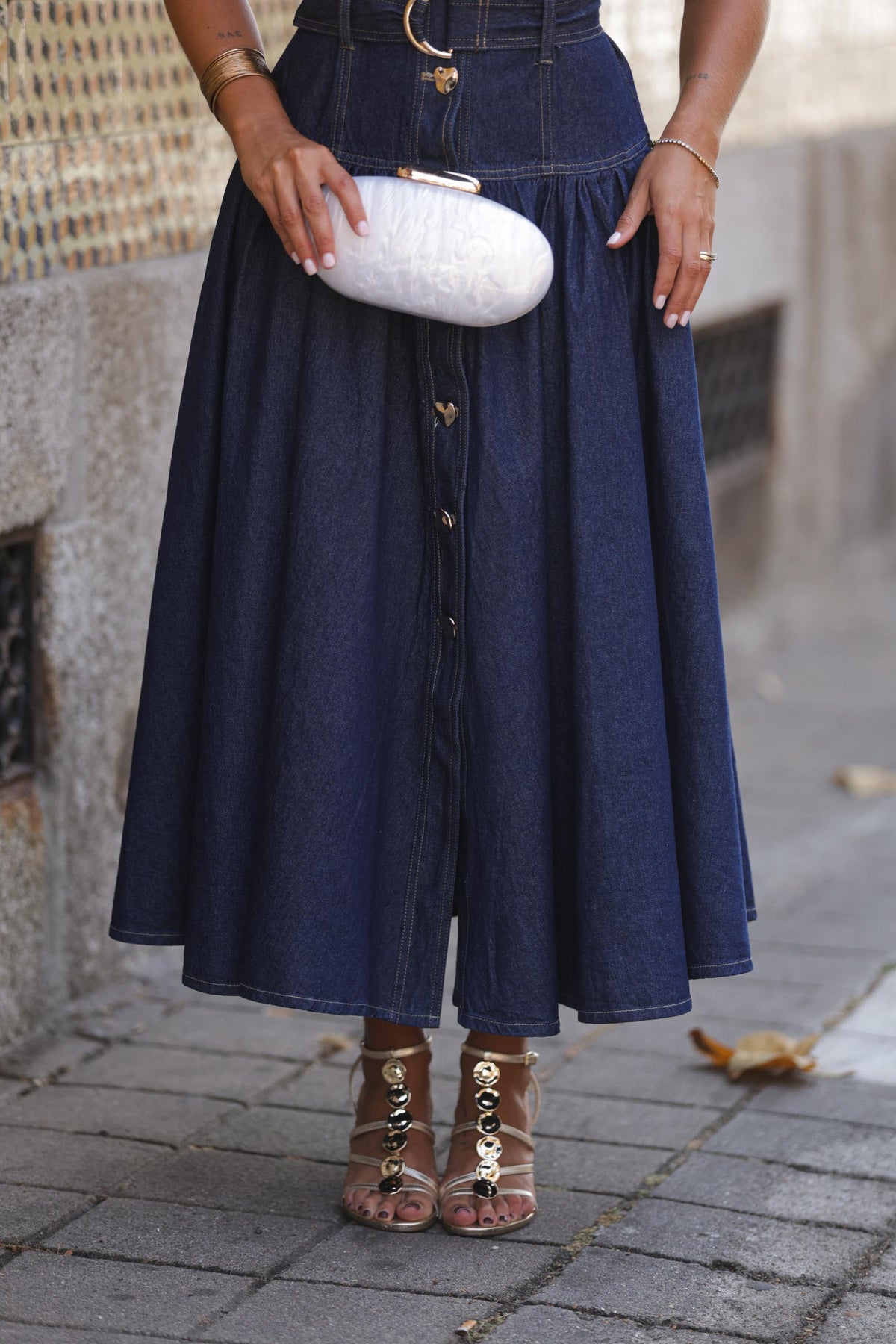 Vestido Denim Capri